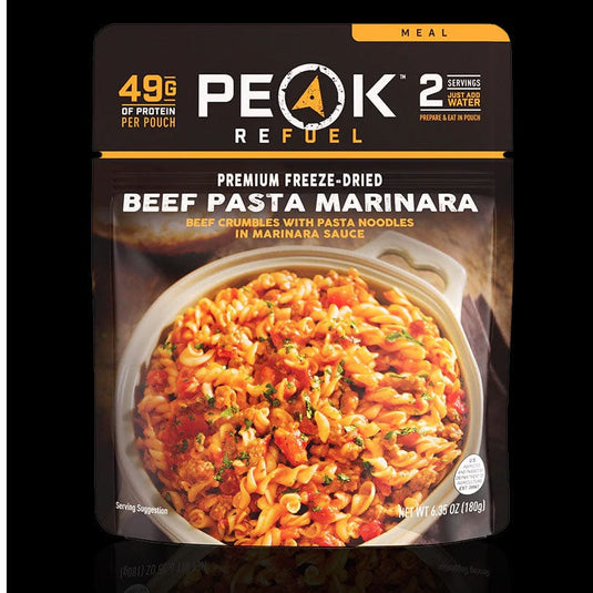 Peak Refuel Beef Pasta Marinara