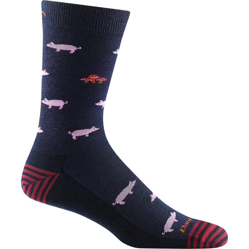 Load image into Gallery viewer, Darn Tough Truffle Hog Crew Lightweight Men&#39;s Socks
