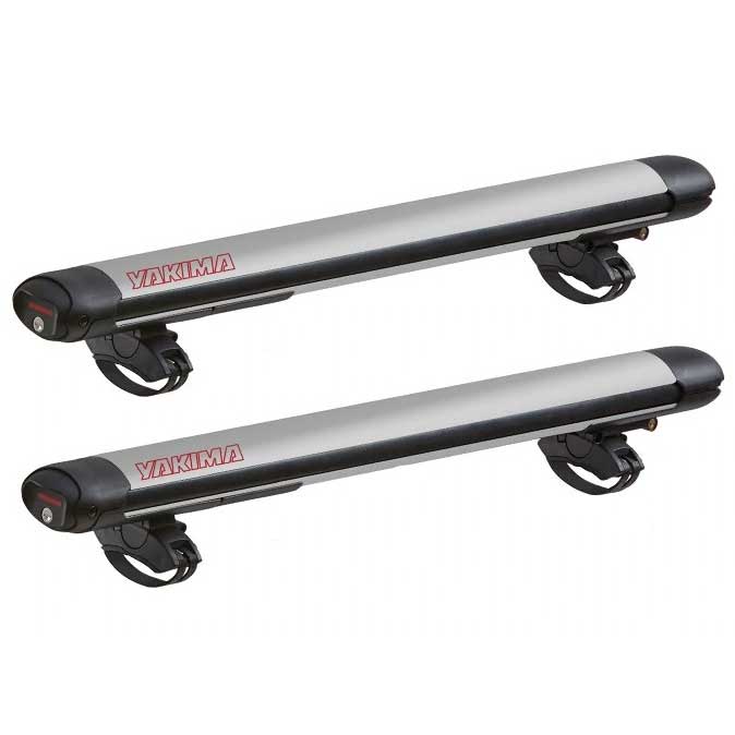 Load image into Gallery viewer, Yakima FatCat 6 Silver EVO Ski/Snowboard Mounts
