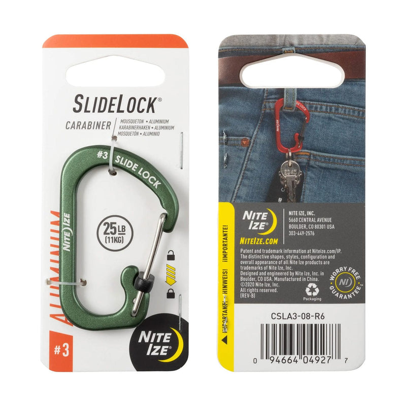 Load image into Gallery viewer, Nite Ize SlideLock Carabiner Aluminum #3
