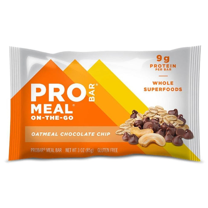 Probar Oatmeal Chocolate Chip Organic Meal Bar