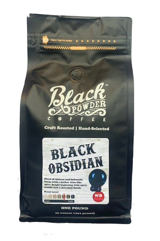 Black Obsidian Coffee Blend by Black Powder Coffee