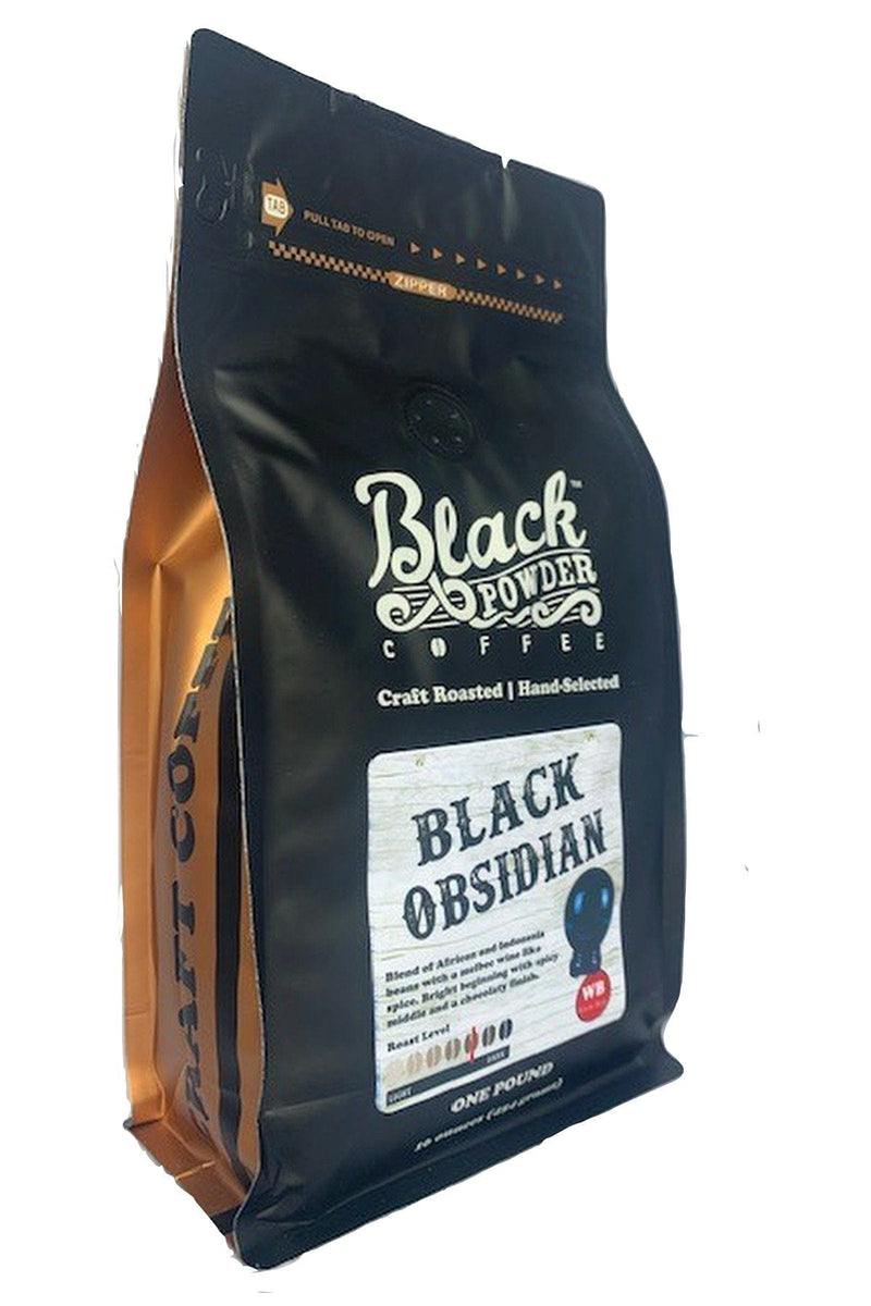 Load image into Gallery viewer, Black Obsidian Coffee Blend by Black Powder Coffee
