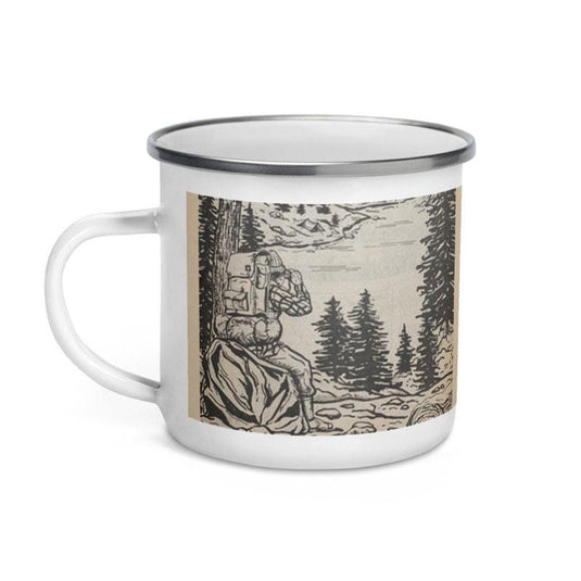 Campmor 1982 Catalog Enamel Mug