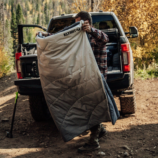 Horizon Overland Blanket - Grey by Klymit