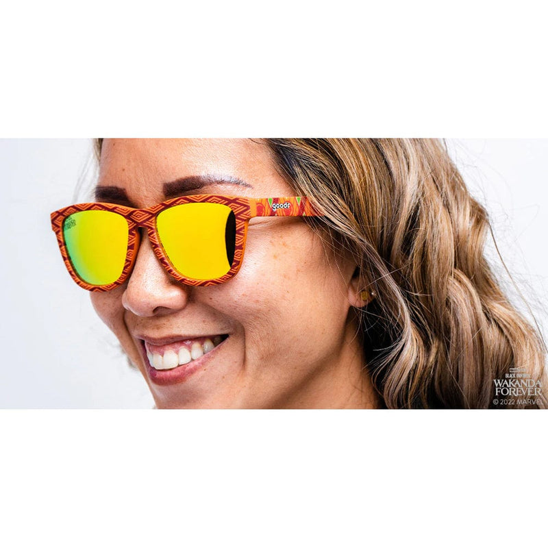 Load image into Gallery viewer, goodr OG Marvel Sunglasses - Wakanda Forever
