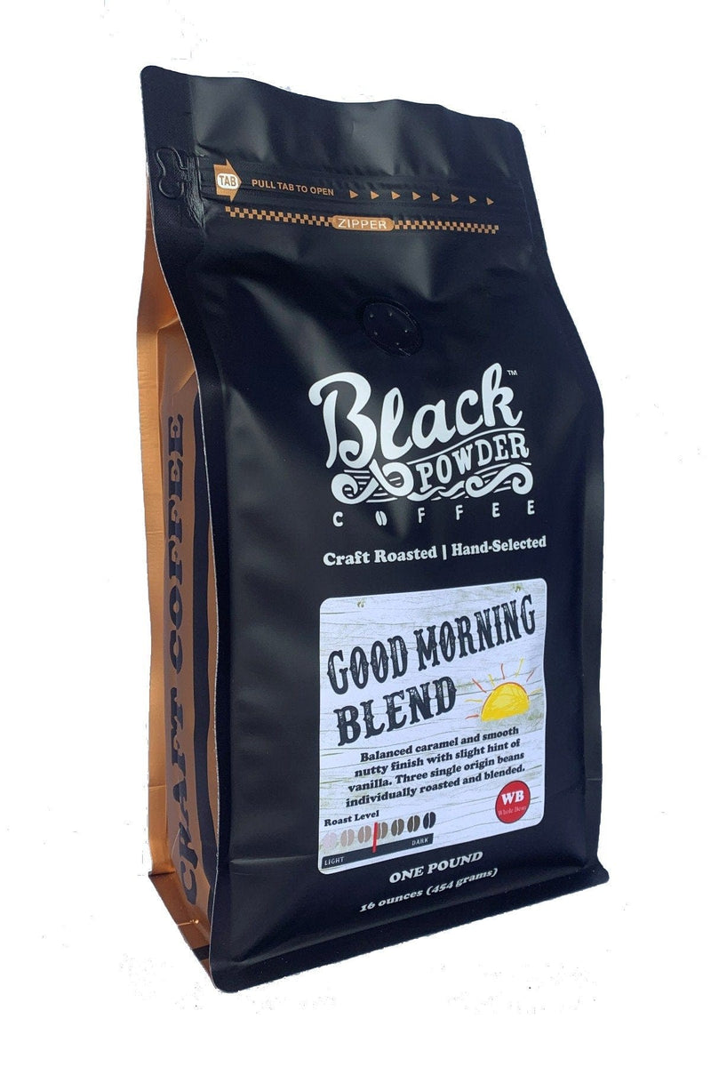 Load image into Gallery viewer, Good Morning Blend Coffee | Medium Roast by Black Powder Coffee
