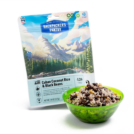 Backpacker's Pantry Cuban Coconut Rice & Black Beans - Vegan