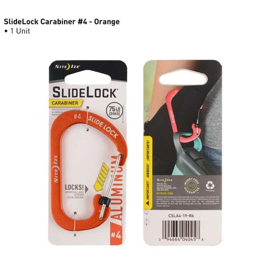 Nite Ize SlideLock Carabiner Aluminum