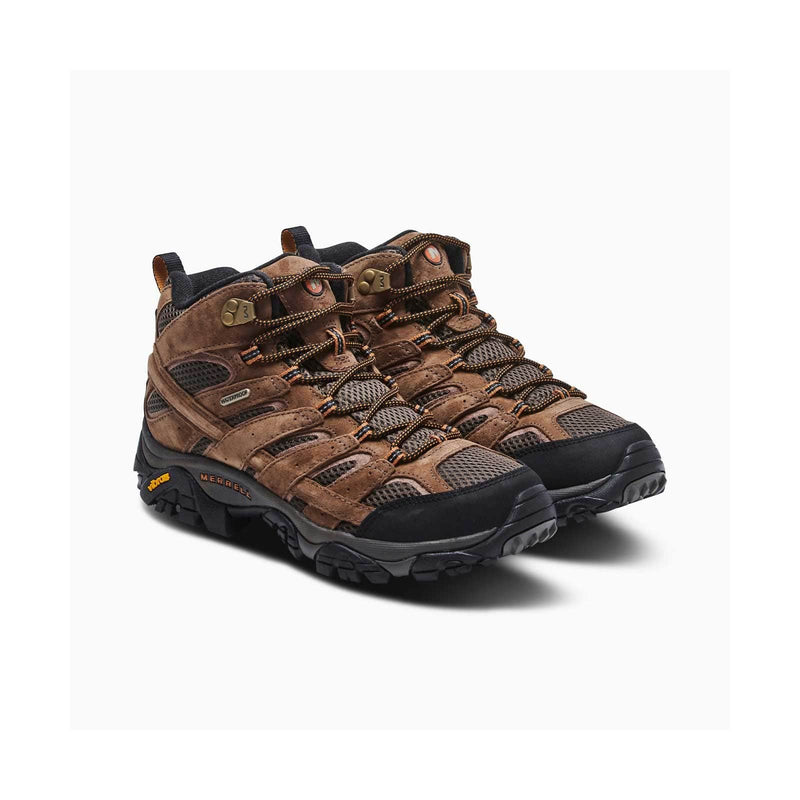 Load image into Gallery viewer, Merrell Men&#39;s Moab 2 Mid Waterproof Hiking Boots
