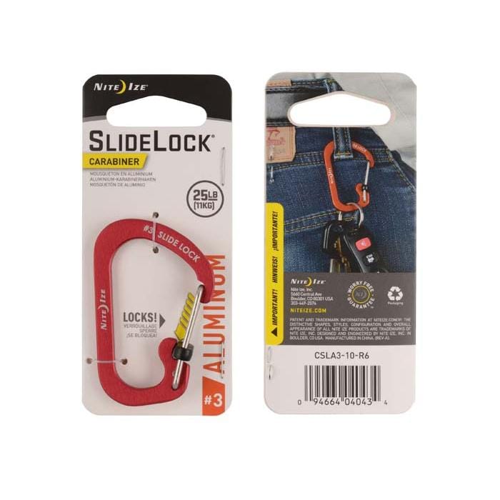 Load image into Gallery viewer, Nite Ize SlideLock Carabiner Aluminum #3
