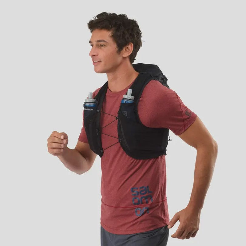 Load image into Gallery viewer, Salomon Advance Skin 12 Set Unisex Running Vest with flasks included
