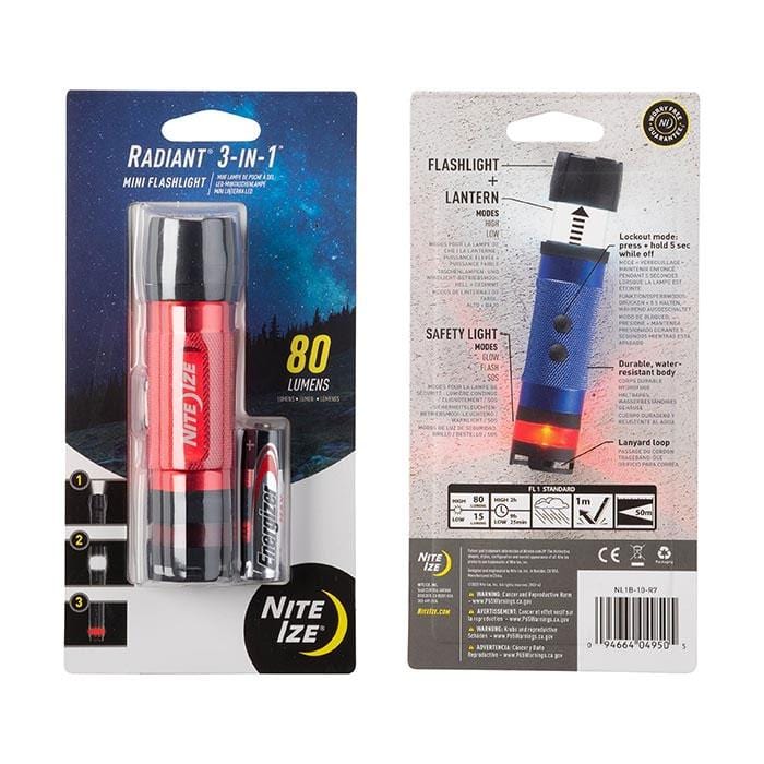 Load image into Gallery viewer, Nite Ize Radiant 3-IN-1 Mini Flash Light
