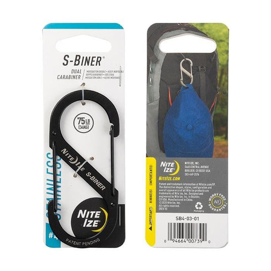 Nite Ize S-Biner Stainless Steel Dual Carabiner