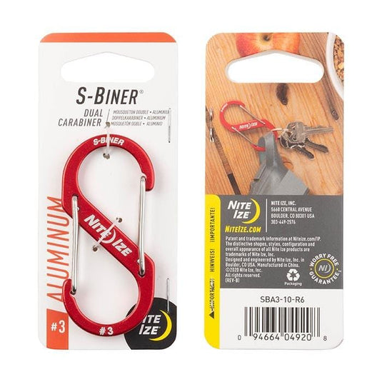 Nite Ize S-Biner Aluminum Dual Carabiner