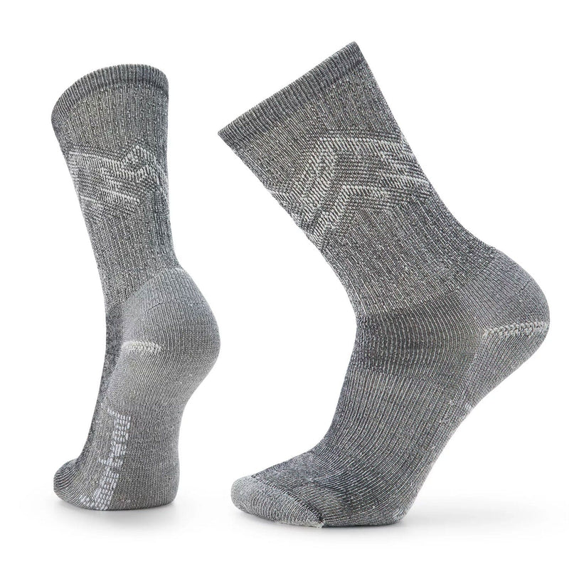 Load image into Gallery viewer, SmartWool Classic Hike Light Cushion Mountain Pattern Crew Socks - Men&#39;s
