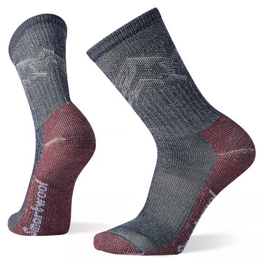 SmartWool Classic Hike Light Cushion Mountain Pattern Crew Socks - Men's