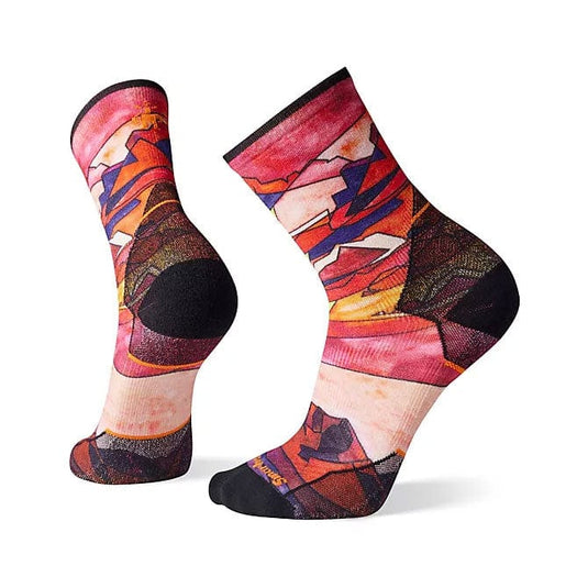 Smartwool Men's Athlete Edition Run Print Crew Socks