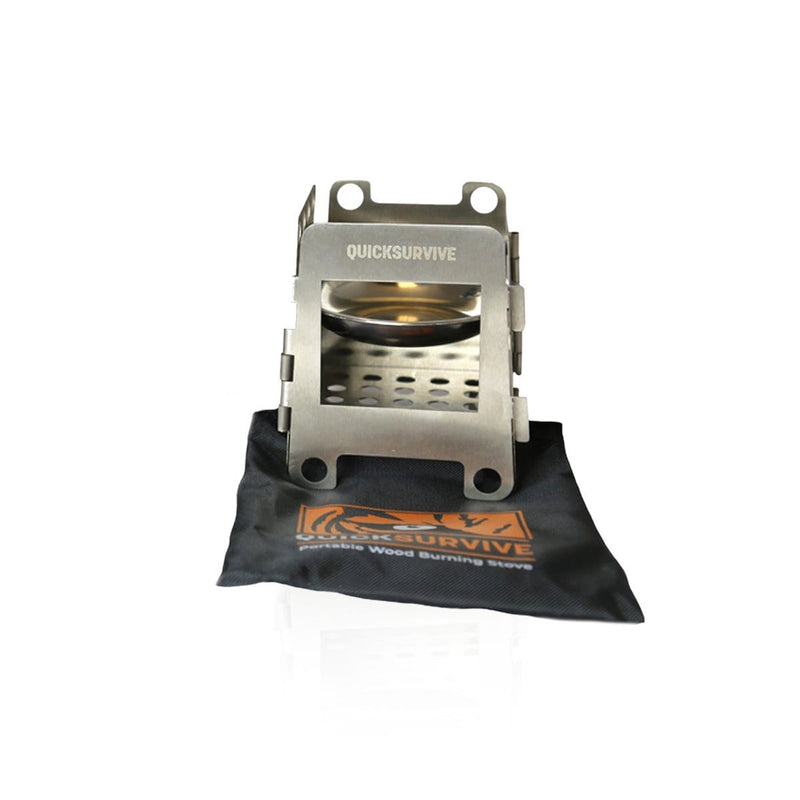 Load image into Gallery viewer, Portable Mini Wood Burning Survival Stove by QUICKSURVIVE
