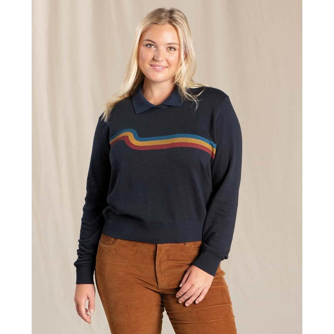 Toad&Co Women's Follow Through Collared Crew