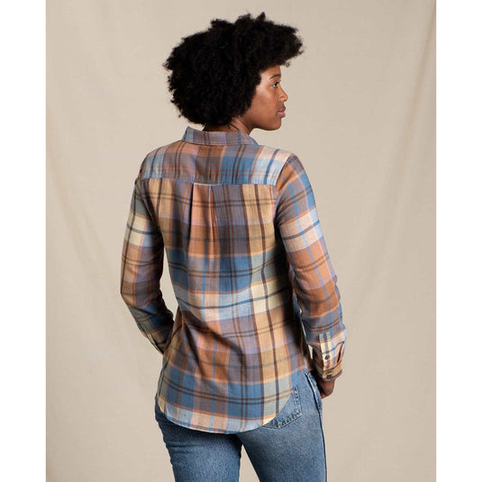 Toad&Co Women's Re-Form Flannel Long Sleeve Shirt