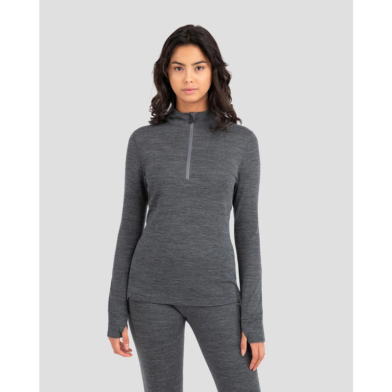 Load image into Gallery viewer, Terramar Ultra Merino 1/2 Zip Shirt 2.0 - Women&#39;s
