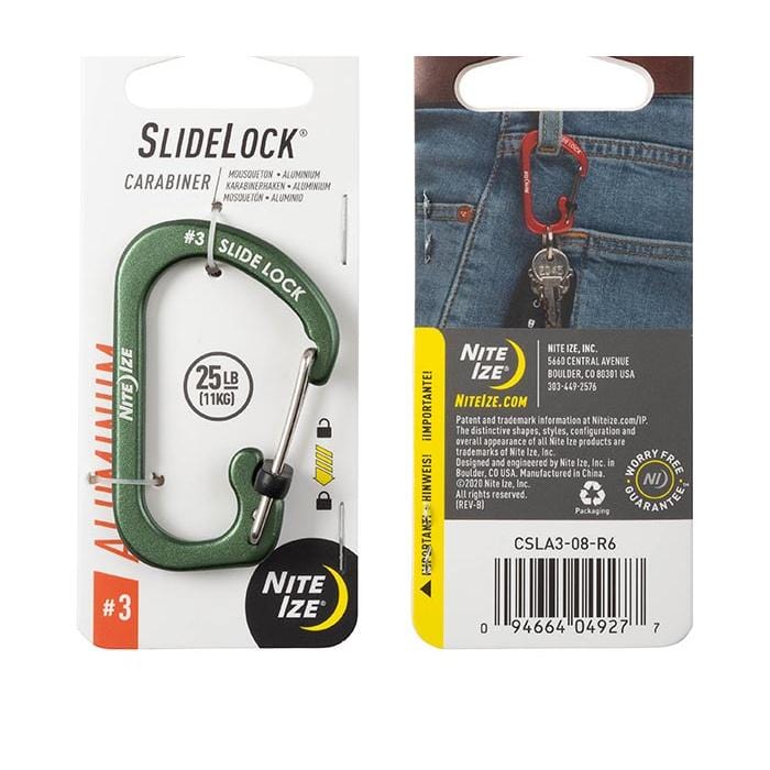 Load image into Gallery viewer, Nite Ize SlideLock Carabiner Aluminum #3
