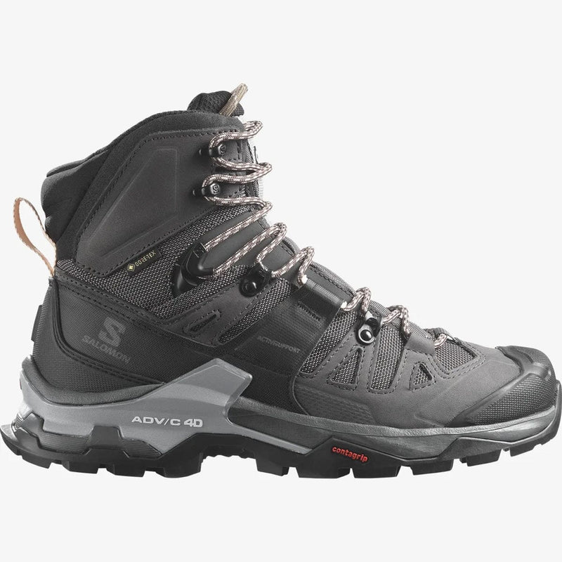 Load image into Gallery viewer, Salomon QUEST 4 GORE-TEX Women&#39;s Mid Leather Hiking Boots
