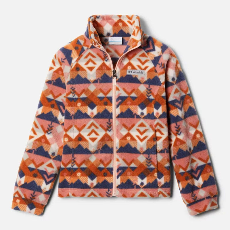 Load image into Gallery viewer, Columbia Girls Benton Springs II Printed Fleece Jacket
