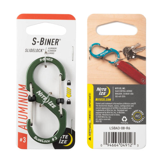 Nite Ize S-Biner SlideLock Aluminum