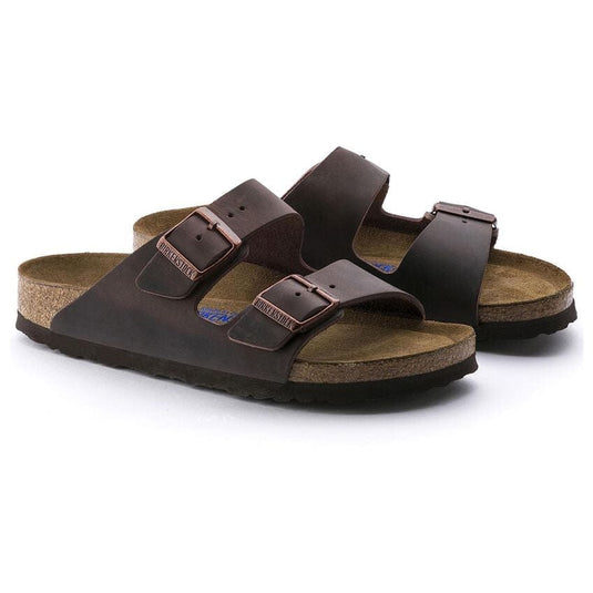 Birkenstock Arizona Narrow Soft Footbed Sandals Habana Footwear Mens by Birkenstock | Campmor