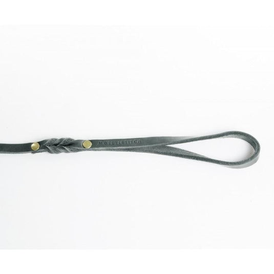 Butter Leather City Dog Leash - Timeless Grey by Molly And Stitch US