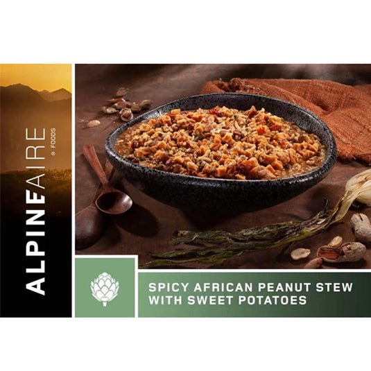 AlpineAire Spicy African Peanut Stew with Sweet Potatoes