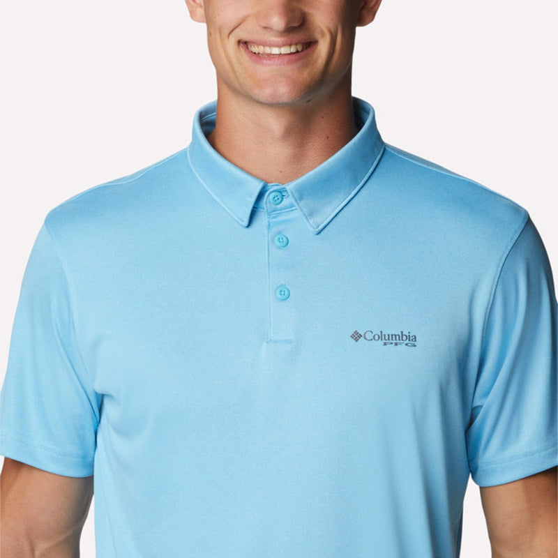 Load image into Gallery viewer, Columbia Men&#39;s Terminal Tackle Heather Polo
