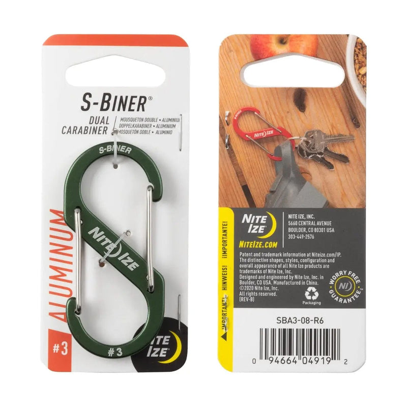 Load image into Gallery viewer, Nite Ize S-Biner Aluminum Dual Carabiner #4
