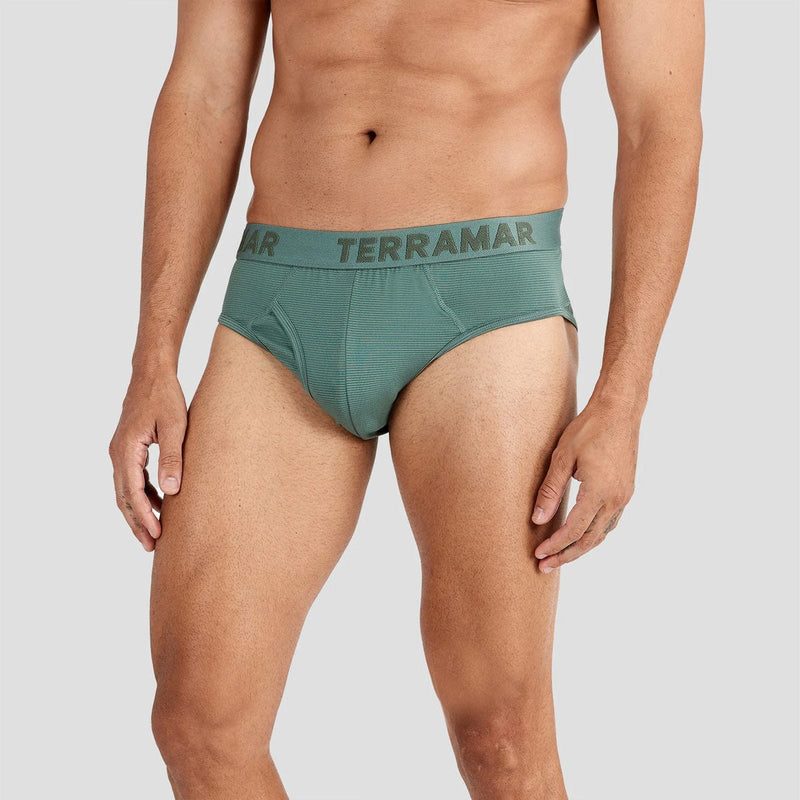 Load image into Gallery viewer, Terramar Men&#39;s Ventilator 3 Pack Brief
