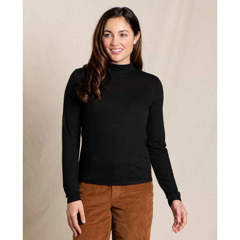 Load image into Gallery viewer, Toad&amp;Co Women&#39;s Piru Mockneck Long Sleeve Tee
