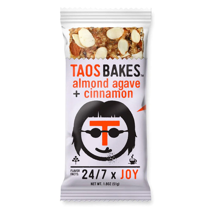 Taos Bakes Almond Agave + Cinammon Bars