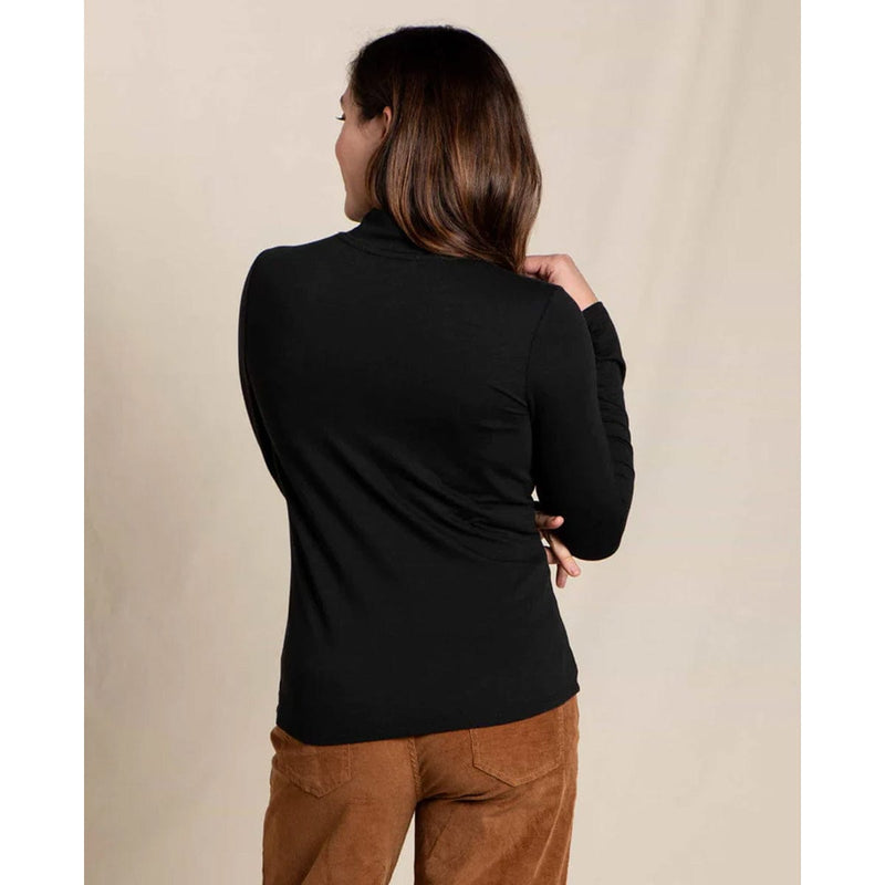 Load image into Gallery viewer, Toad&amp;Co Women&#39;s Piru Mockneck Long Sleeve Tee
