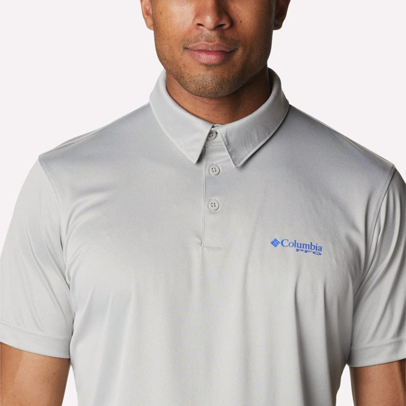 Load image into Gallery viewer, Columbia Men&#39;s Terminal Tackle Heather Polo
