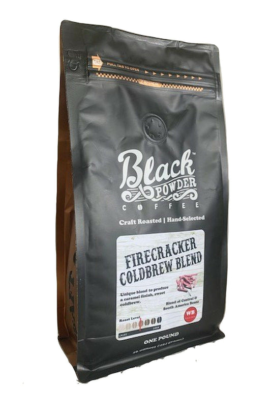 Firecracker Cold Brew Coffee Blend| Medium Roast by Black Powder Coffee