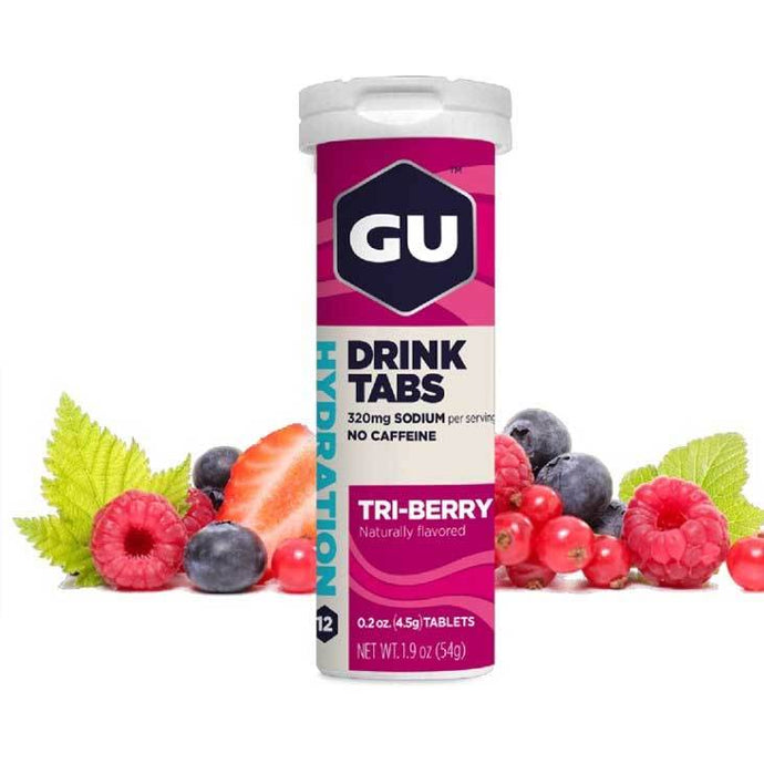 GU Tabs Tri-Berry Hydration  Tablets