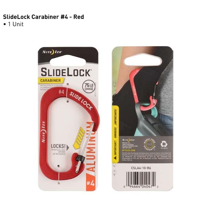 Load image into Gallery viewer, Nite Ize SlideLock Carabiner Aluminum #4
