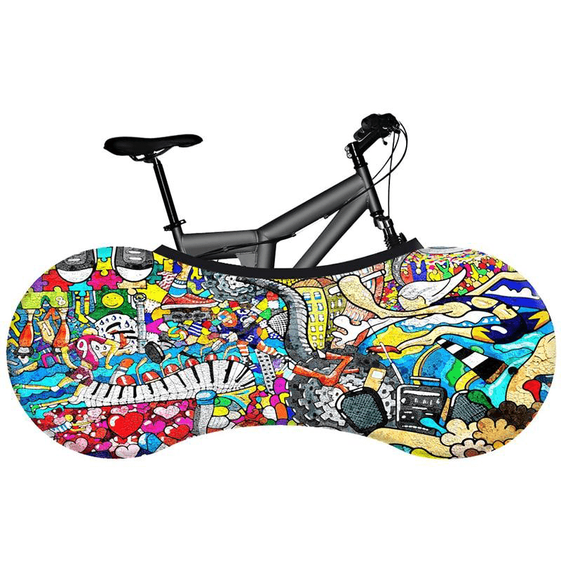 Load image into Gallery viewer, Göran Wheel Cover - Crazy Urban by PEDALSTADT
