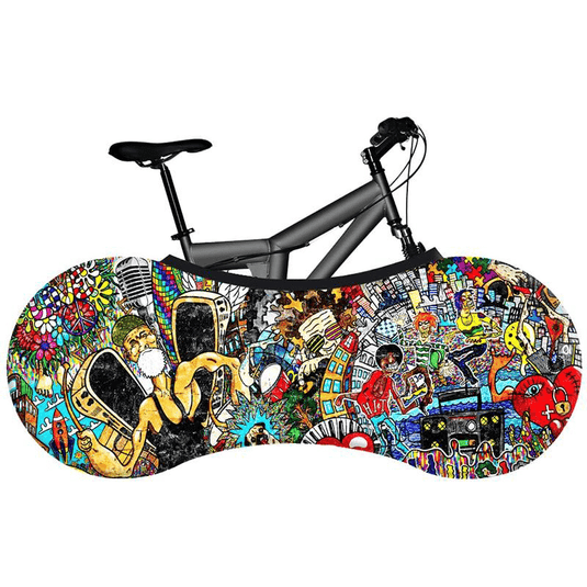 Göran Wheel Cover - Crazy Urban by PEDALSTADT