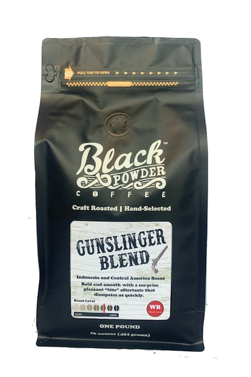 Load image into Gallery viewer, Gunslinger Coffee Blend | Medium Roast by Black Powder Coffee
