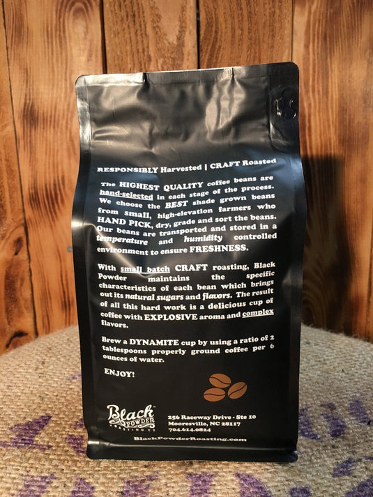 Caramel Flavored Coffee by Black Powder Coffee