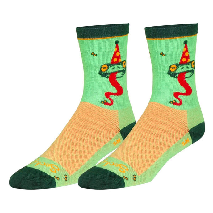 SockGuy Ribbit 6 Inch Crew