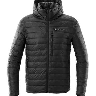 Phantom Men's Heated Jacket | Jet Black by Kelvin Coats