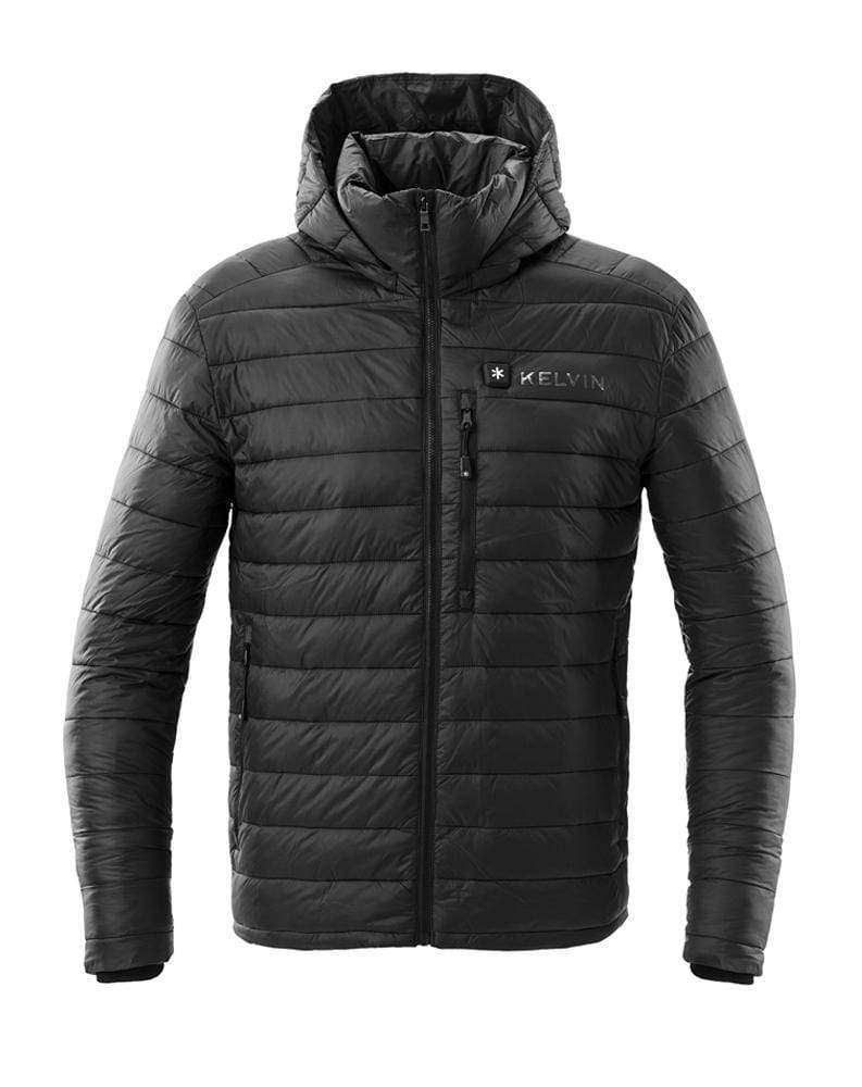 Load image into Gallery viewer, Phantom Men&#39;s Heated Jacket | Jet Black by Kelvin Coats
